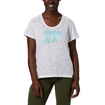 Columbia Ženske Majice - Rose Summit Short Sleeve Bijele | JKCX-86401